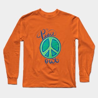 Peace Out Long Sleeve T-Shirt